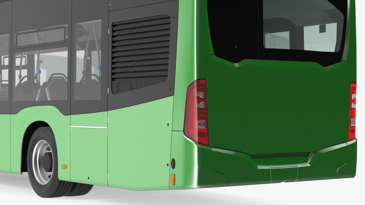 3D model City Bus Three Doors