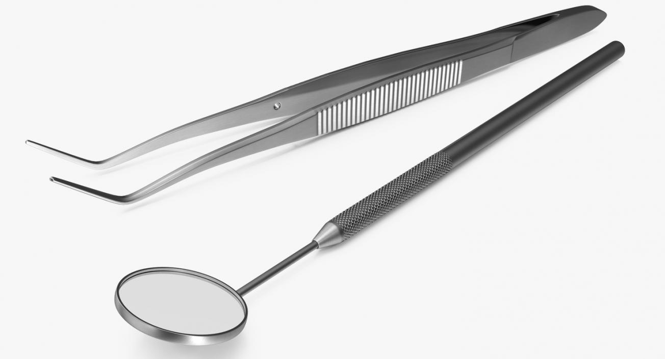 Dental Instruments 3D Models Set 3D