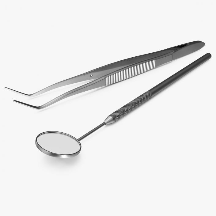 Dental Instruments 3D Models Set 3D