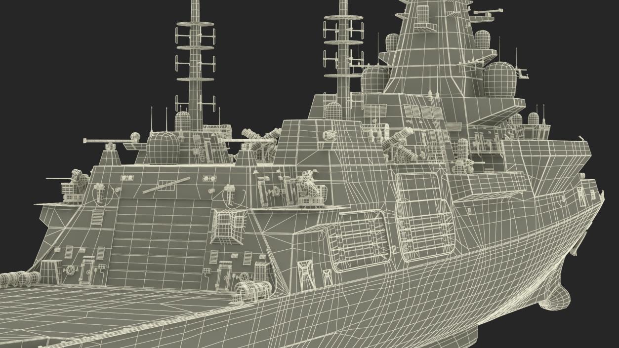 3D Type 26 Global Combat Ship Rigged(1)