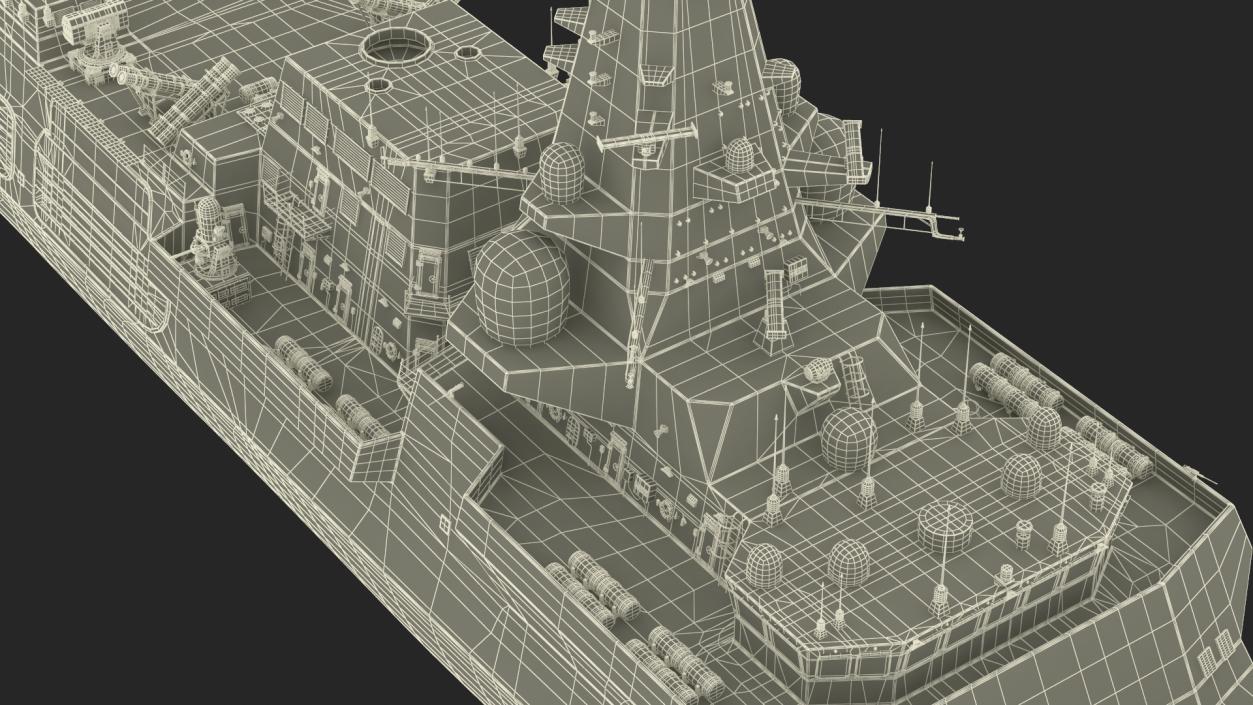 3D Type 26 Global Combat Ship Rigged(1)