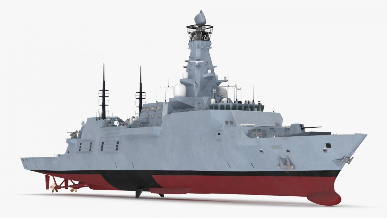 3D Type 26 Global Combat Ship Rigged(1)