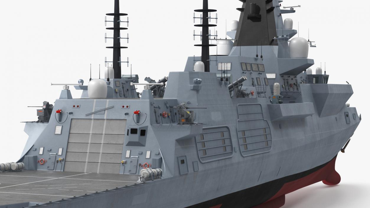 3D Type 26 Global Combat Ship Rigged(1)