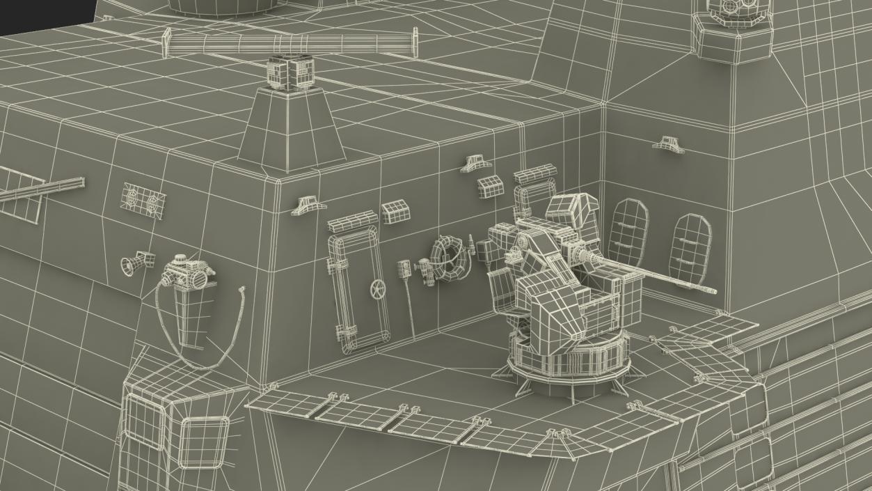 3D Type 26 Global Combat Ship Rigged(1)