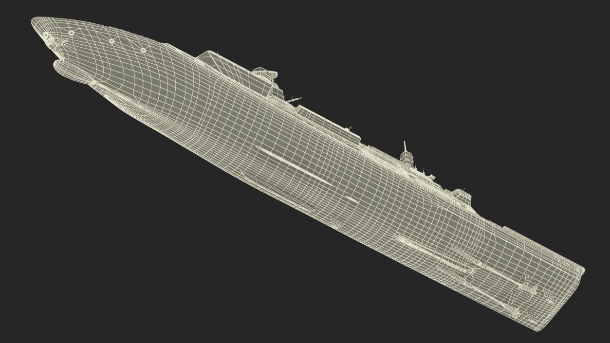 3D Type 26 Global Combat Ship Rigged(1)