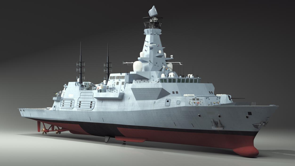 3D Type 26 Global Combat Ship Rigged(1)