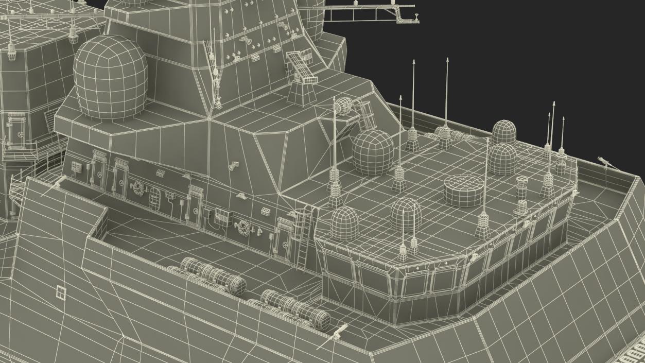 3D Type 26 Global Combat Ship Rigged(1)