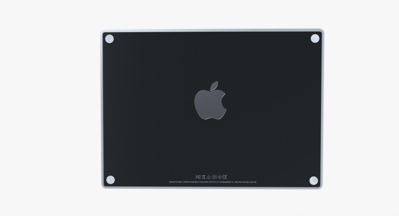 3D Apple Magic Trackpad 2 Black model