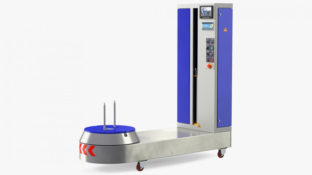 3D Airport Luggage Support Equipment Collection 2