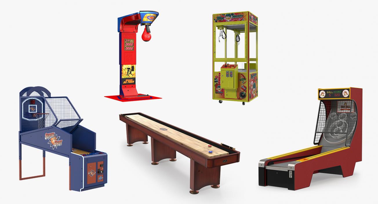 3D model Arcade Games 3D Models Collection 3