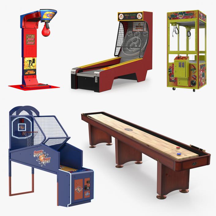 3D model Arcade Games 3D Models Collection 3