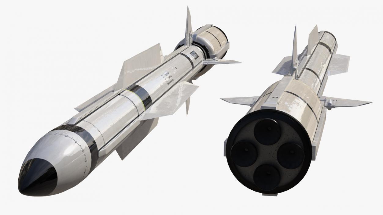 3D Standard Missile 6 model