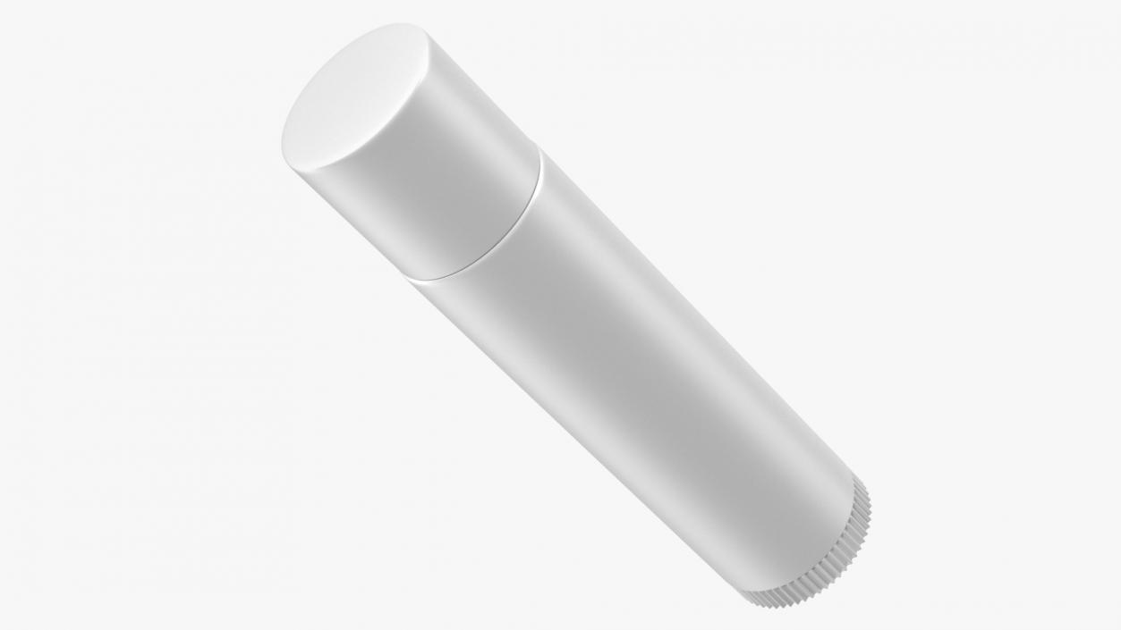 Lip Balm White 3D model