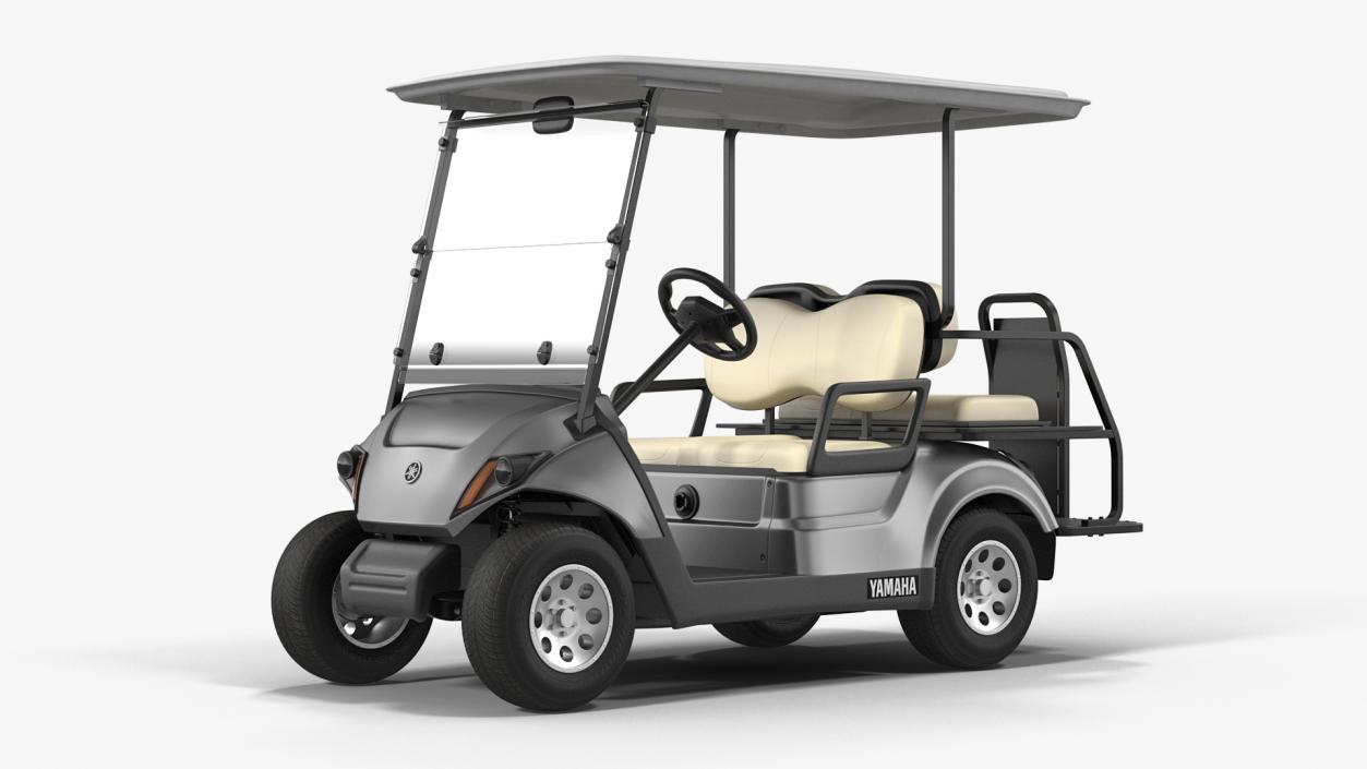 3D model Yamaha The Drive2 PTV 2020 Golf Car