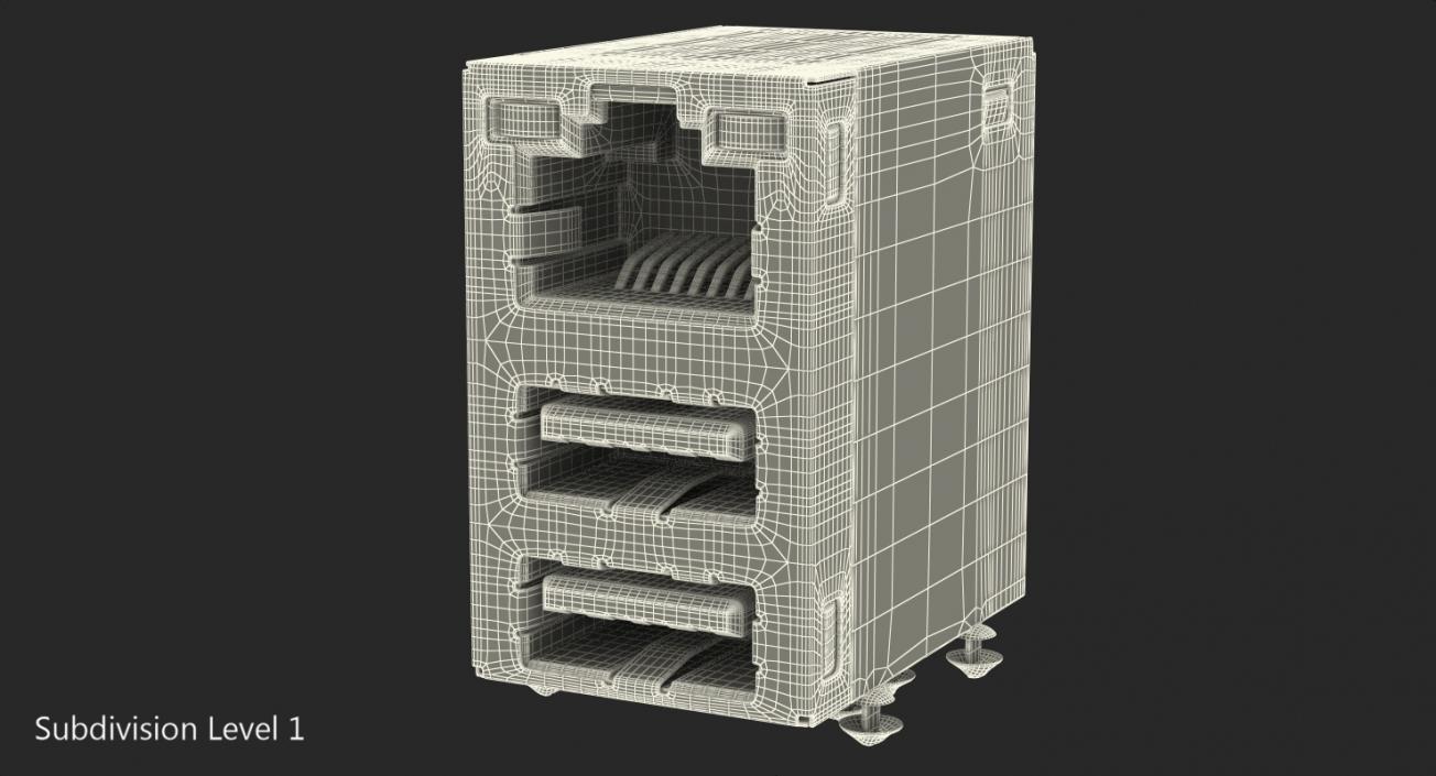 3D LAN USB Connectror model