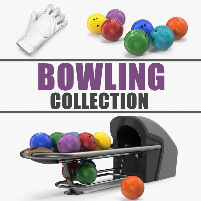 3D model Bowling 3D Models Collection 3