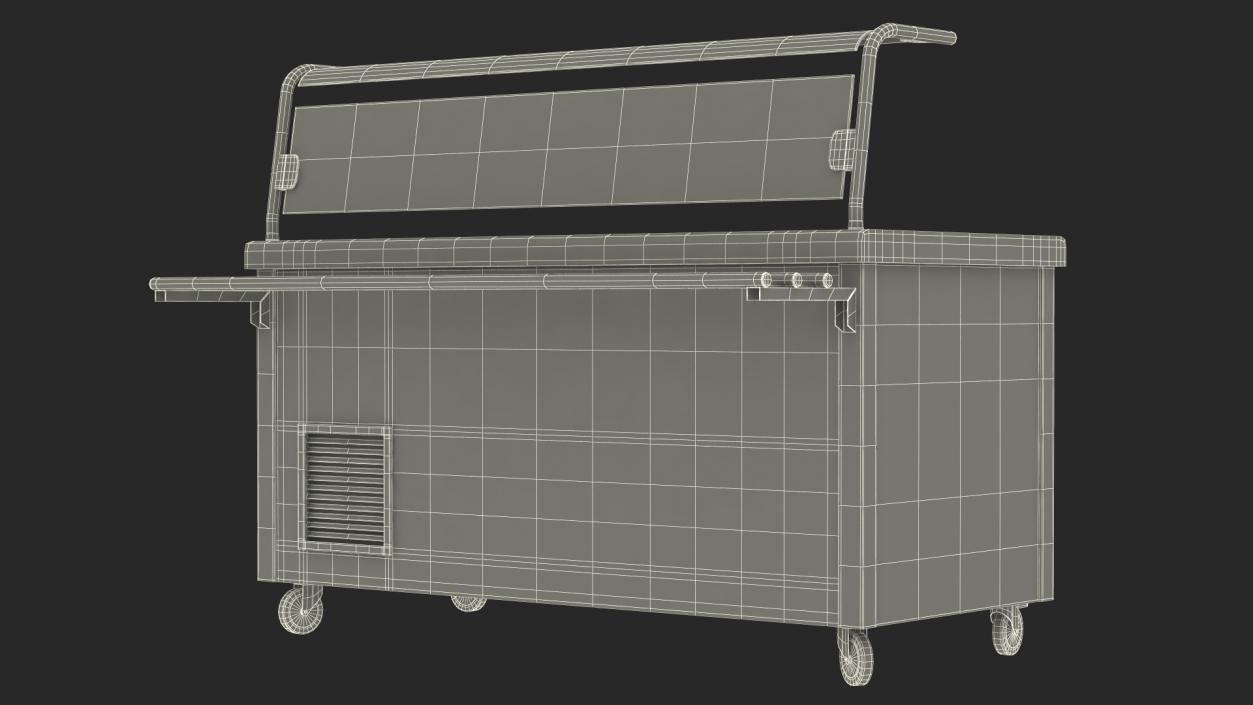 Counter Heated Service Line 3D