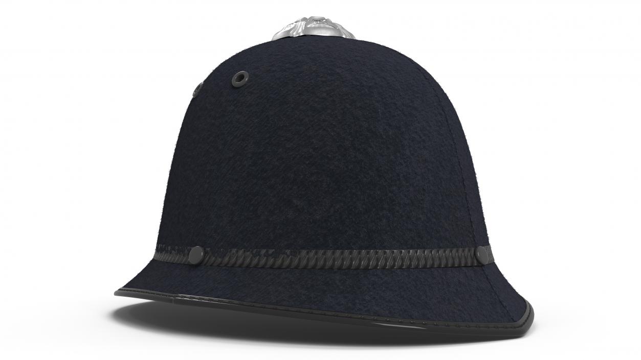 British Bobby Helmet Fur 3D model