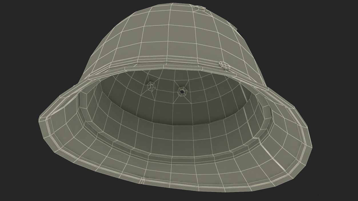 British Bobby Helmet Fur 3D model