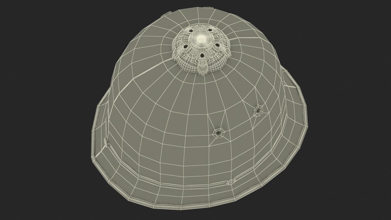 British Bobby Helmet Fur 3D model