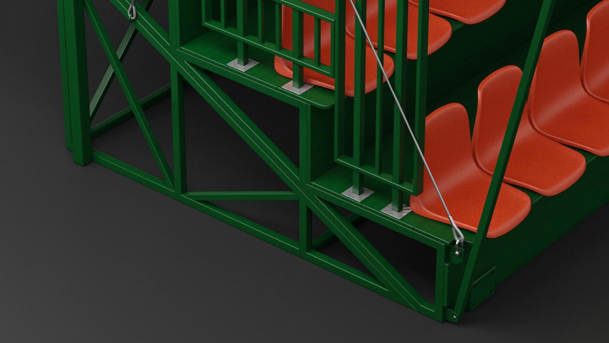 3D Mobile Tiered Seating