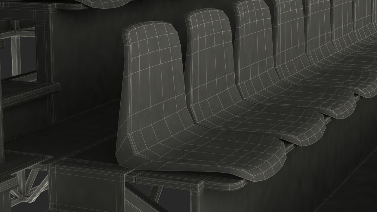 3D Mobile Tiered Seating