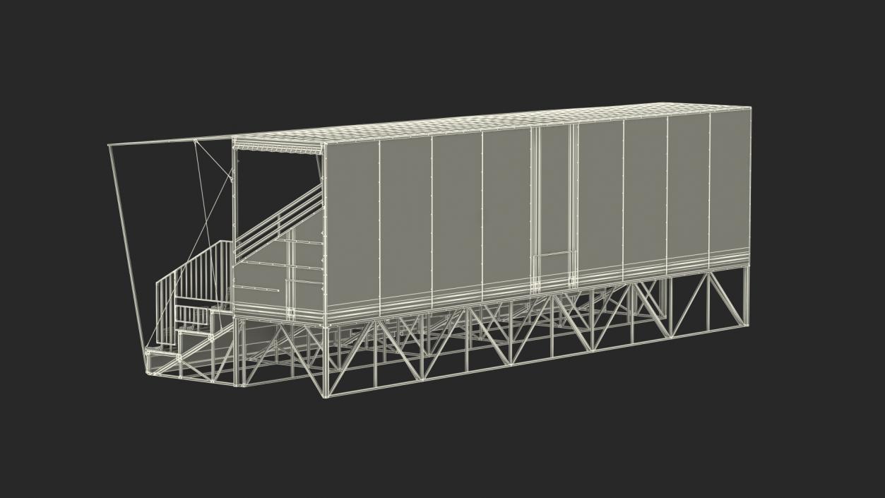 3D Mobile Tiered Seating