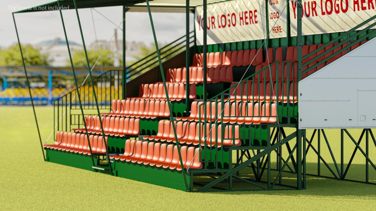 3D Mobile Tiered Seating