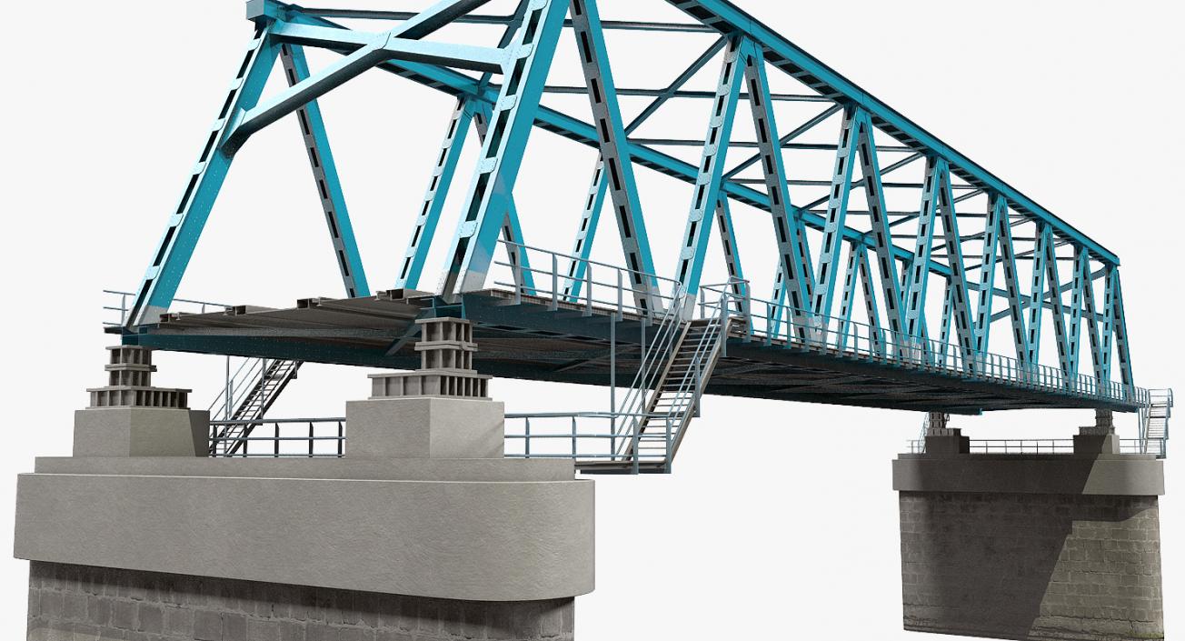 3D Railway Bridges Collection