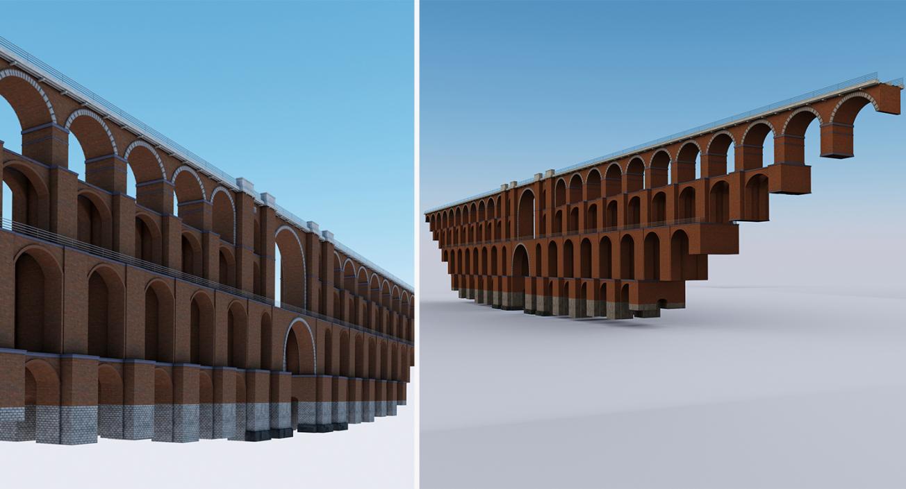 3D Railway Bridges Collection