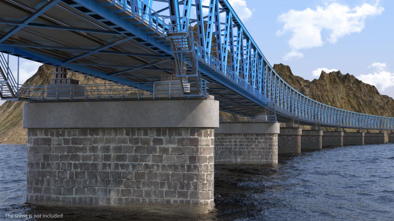 3D Railway Bridges Collection