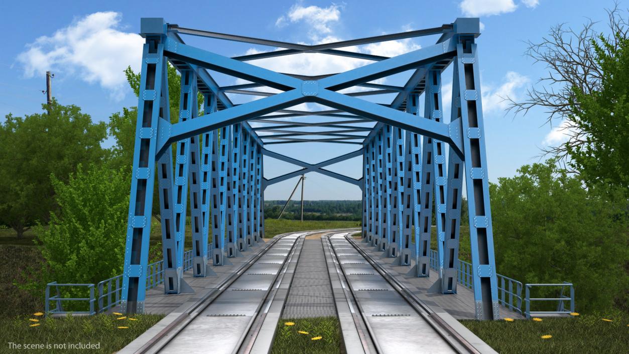 3D Railway Bridges Collection