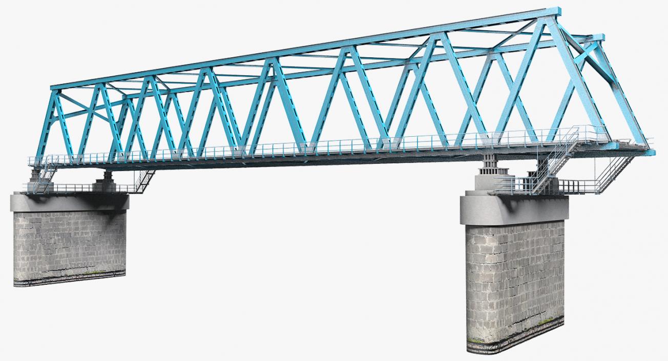 3D Railway Bridges Collection