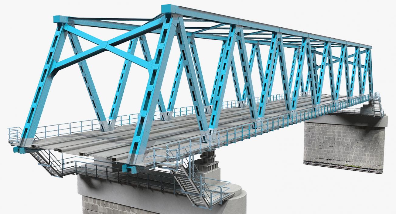 3D Railway Bridges Collection