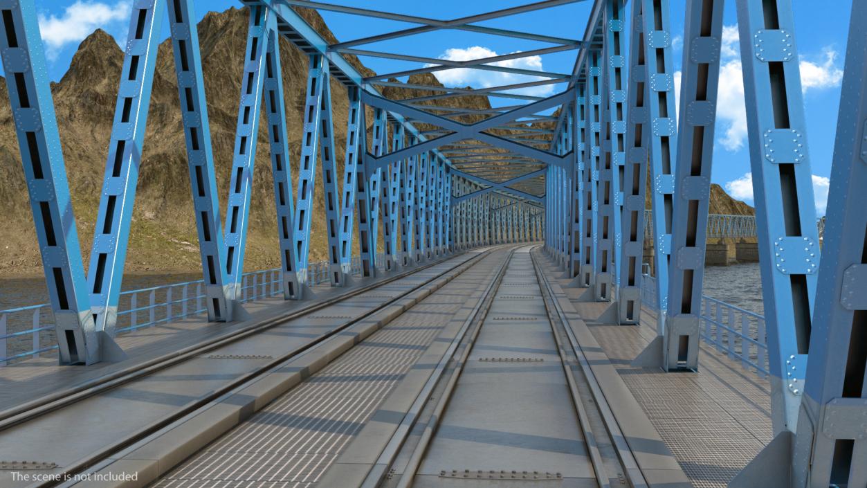 3D Railway Bridges Collection