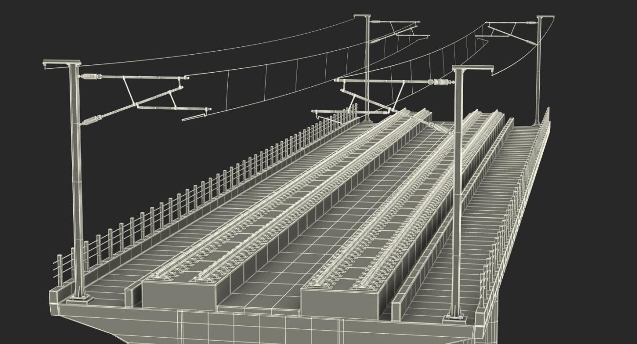 3D Railway Bridges Collection