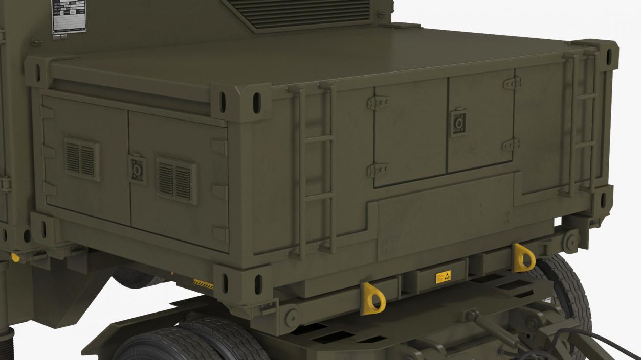 3D model Crotale NG Air Defense Missile System Rigged for Maya 2