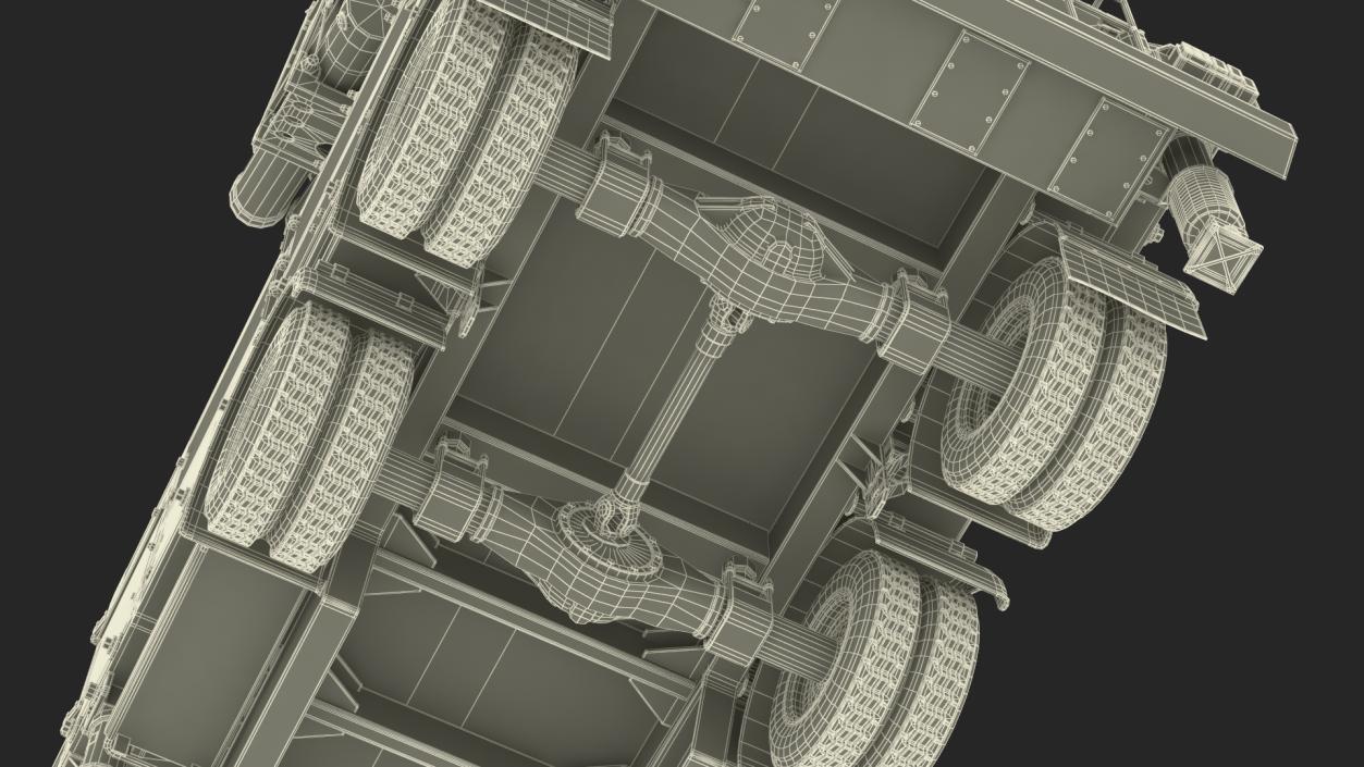 3D model Crotale NG Air Defense Missile System Rigged for Maya 2