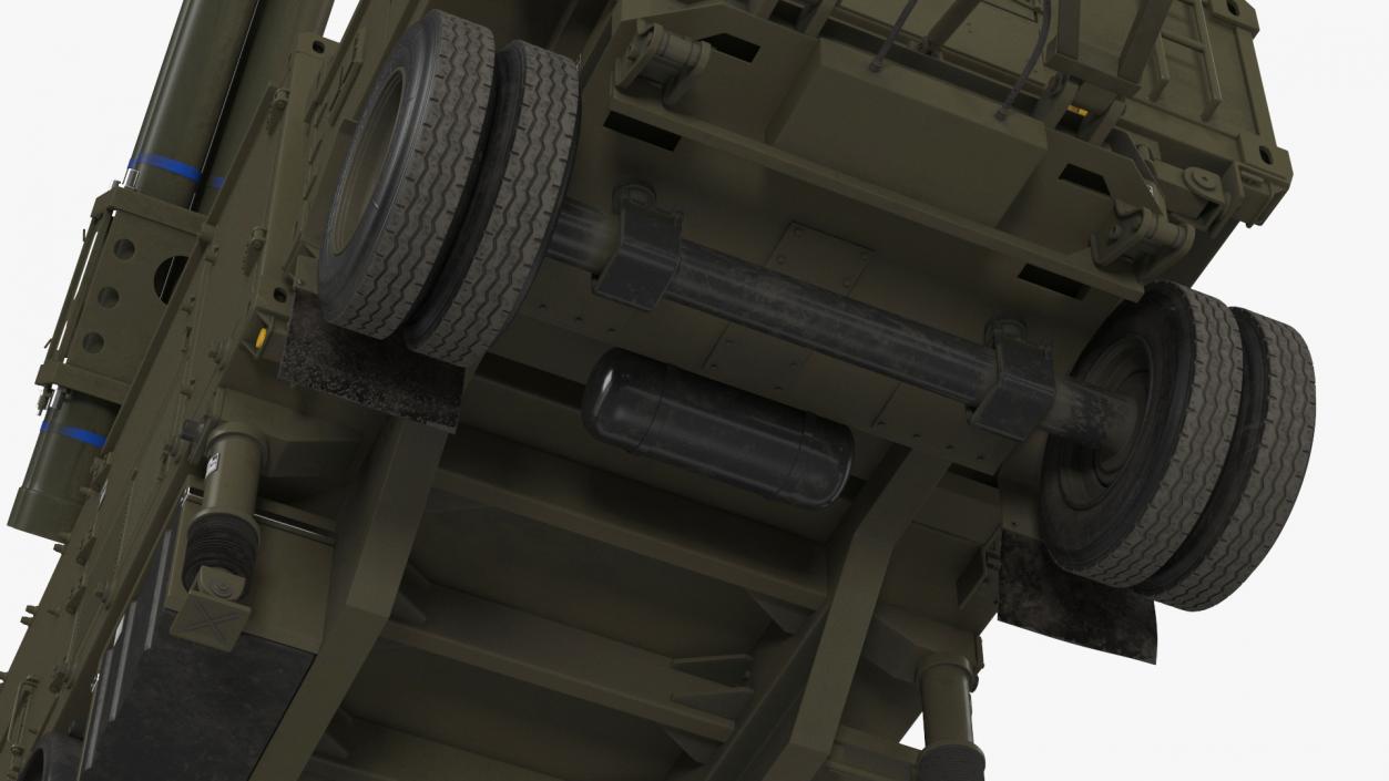 3D model Crotale NG Air Defense Missile System Rigged for Maya 2