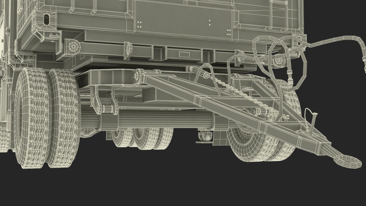 3D model Crotale NG Air Defense Missile System Rigged for Maya 2