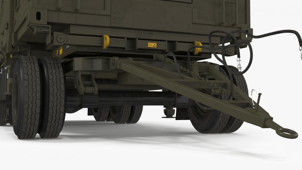 3D model Crotale NG Air Defense Missile System Rigged for Maya 2