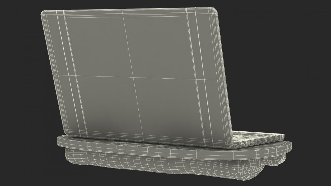 Laptop Stand Table Black 3D model