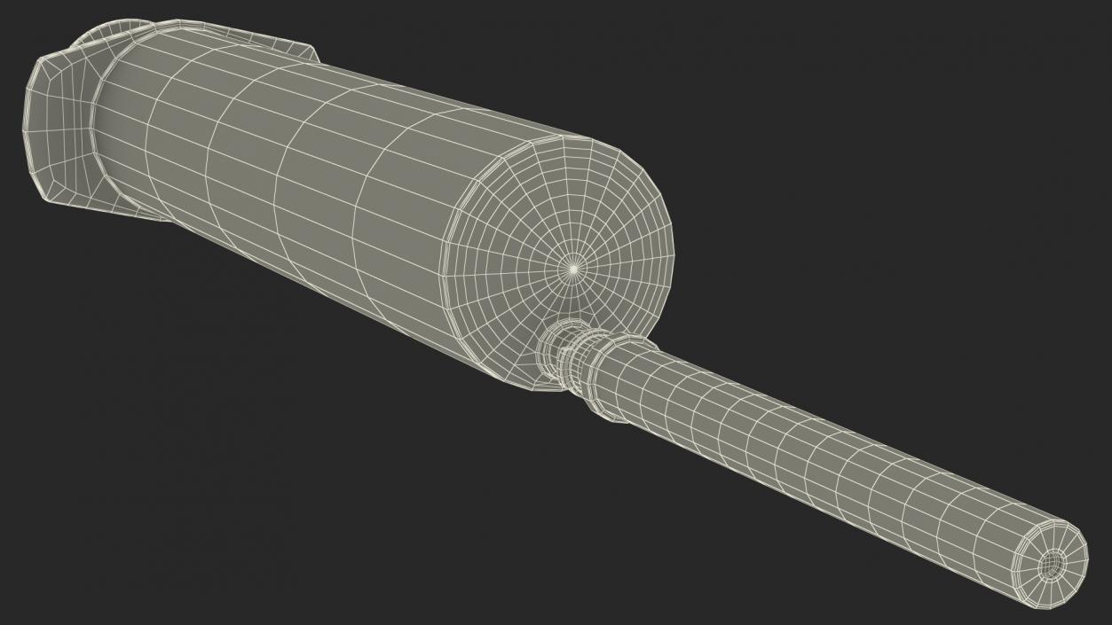 Syringe with Covid 19 Vaccine 3D model