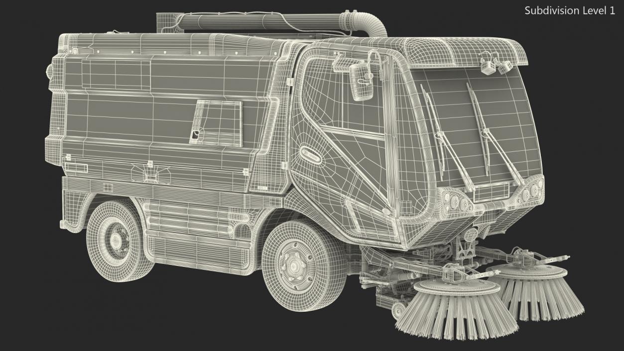 Johnston CX400 Road Sweeper 3D