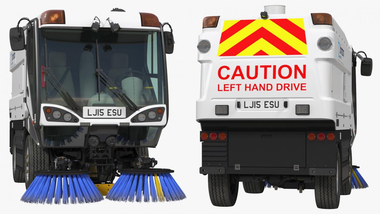 Johnston CX400 Road Sweeper 3D