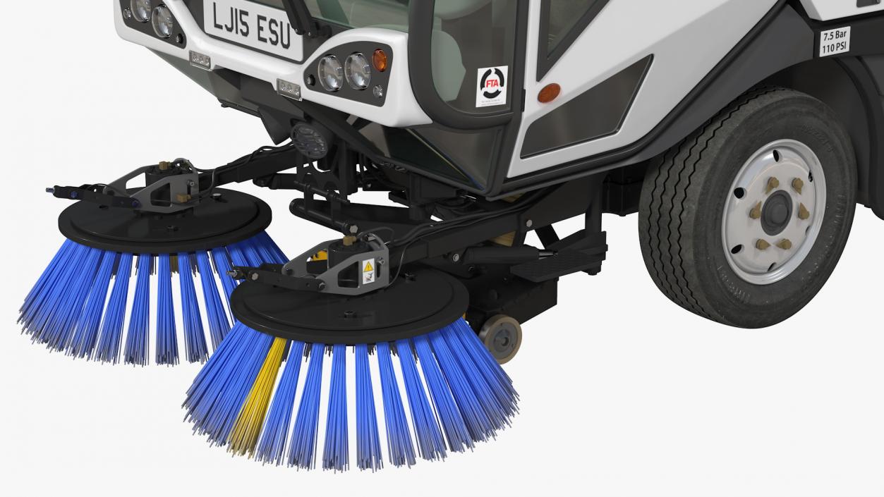 Johnston CX400 Road Sweeper 3D