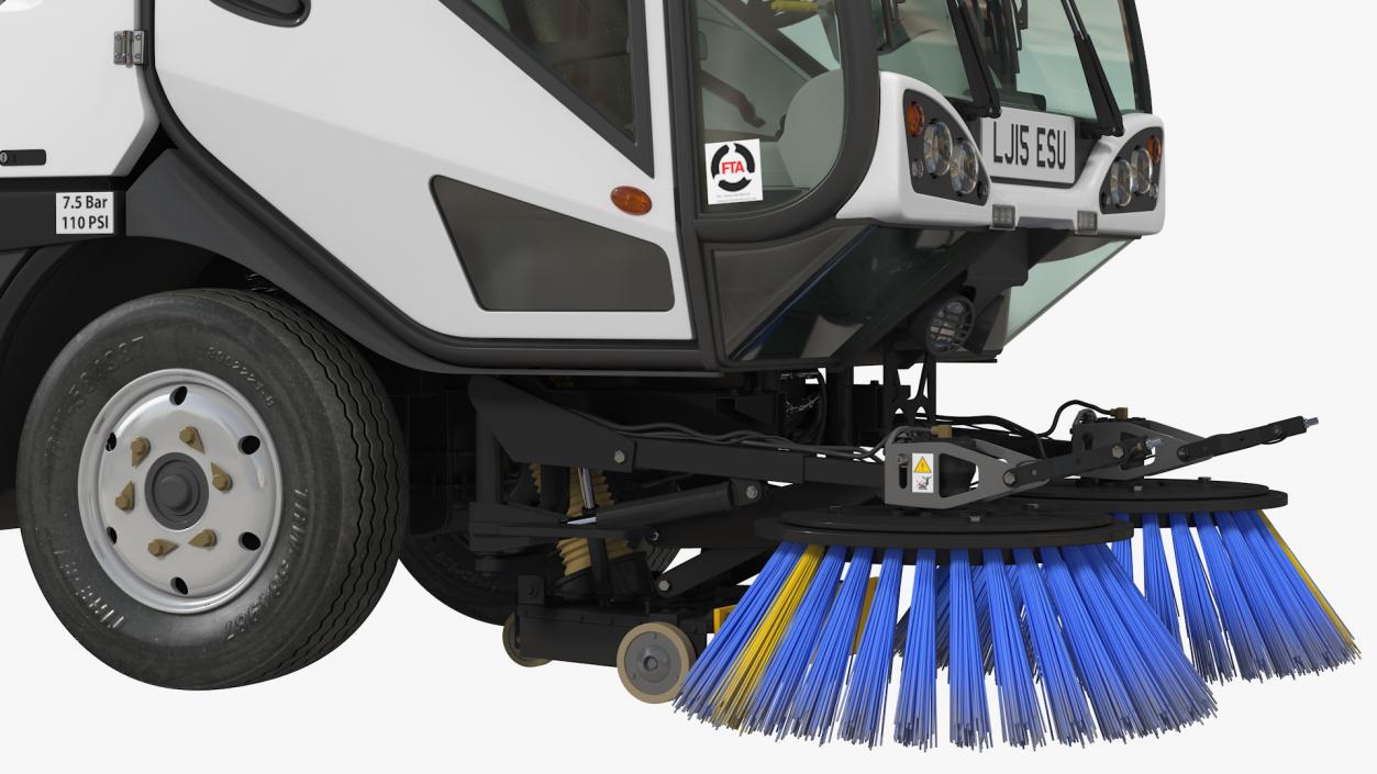 Johnston CX400 Road Sweeper 3D