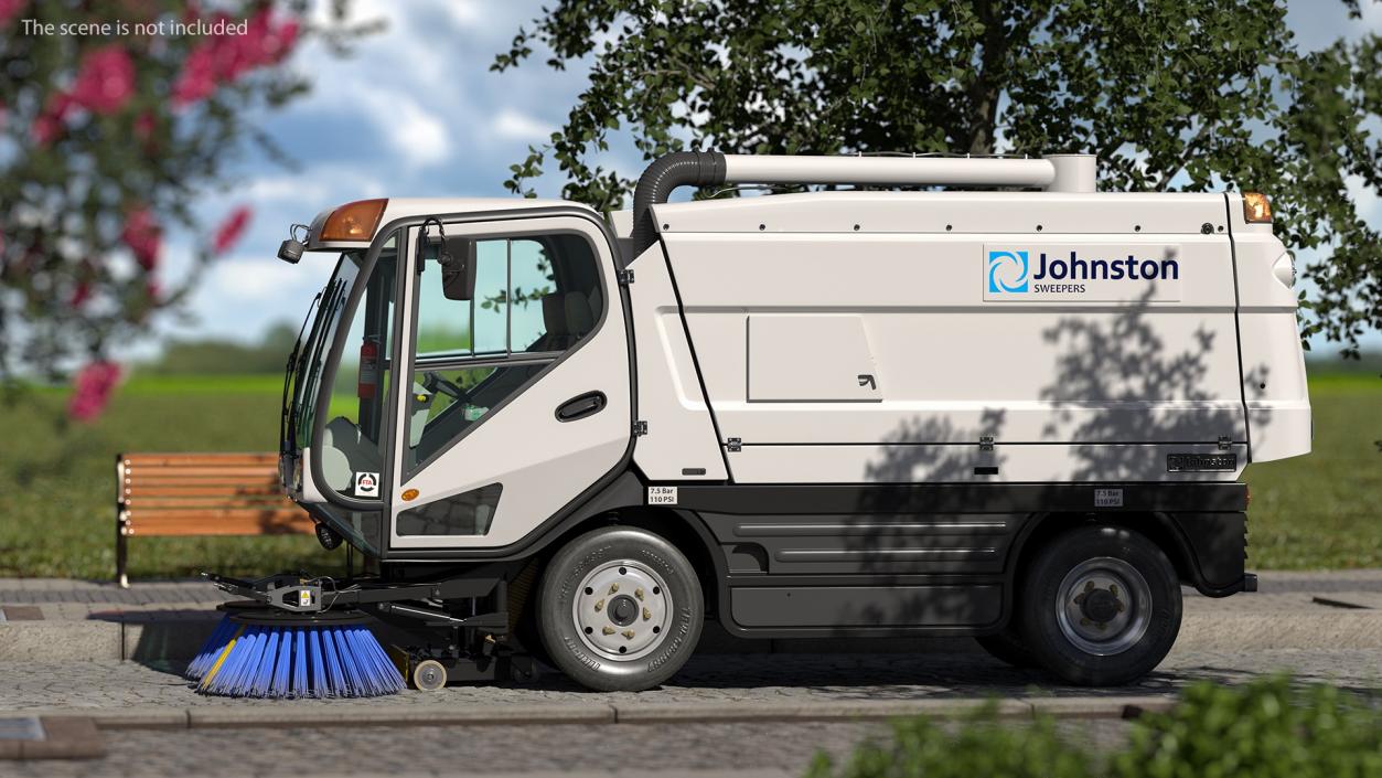 Johnston CX400 Road Sweeper 3D