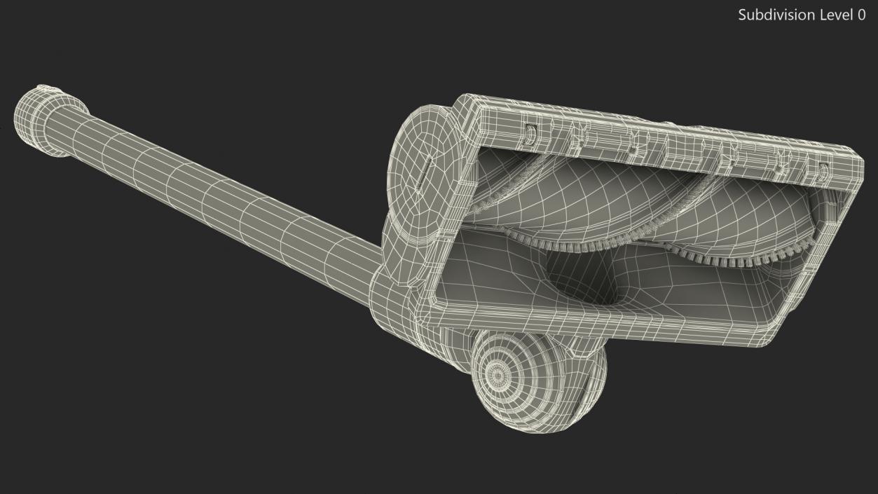 3D Vacuum Turbine Nozzle with Tube