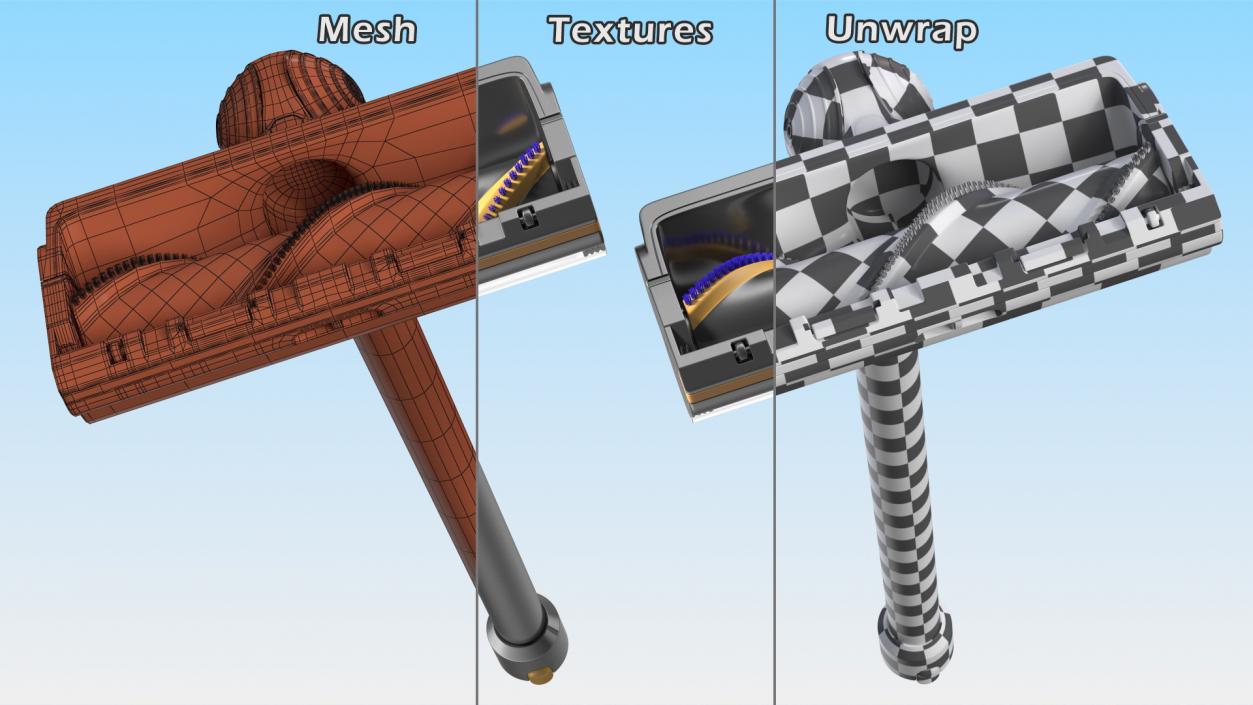 3D Vacuum Turbine Nozzle with Tube